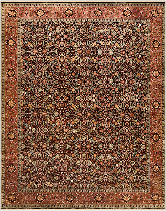 Шерстяной Индийский ковер Shiraz №1022 308x247cm