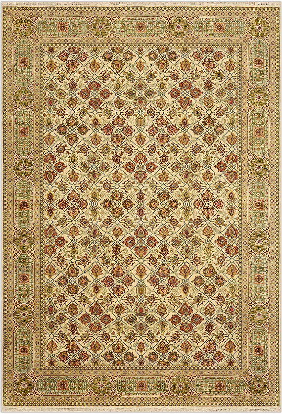 Шерстяной Индийский ковер Museum №3836 276x190cm