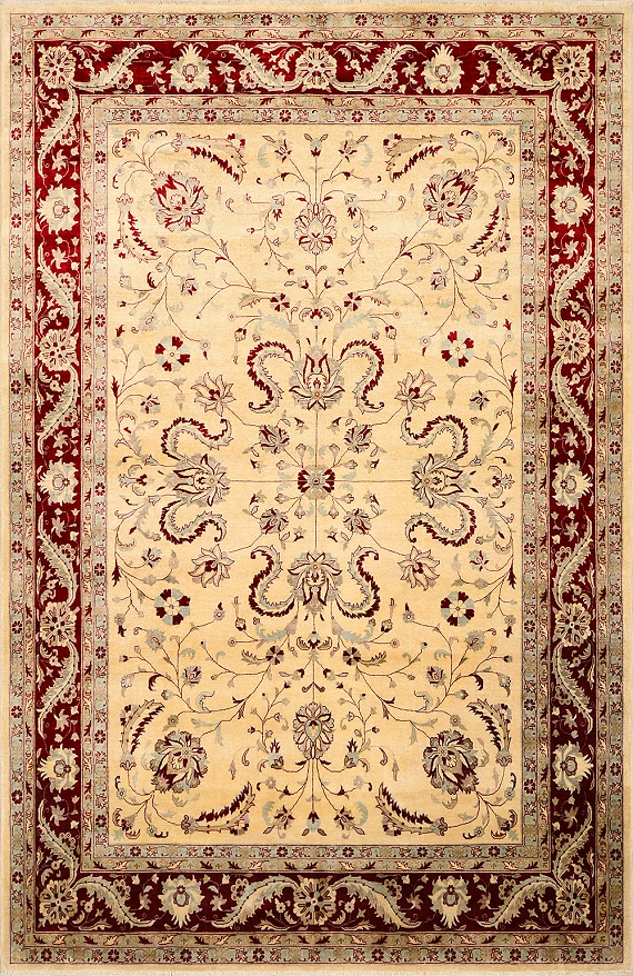 Шерстяной Пакистанский ковер Peshavar №1096 311x200cm