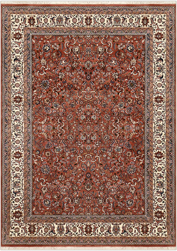 Шерстяной Индийский ковер Rajastan №1042 341x243cm