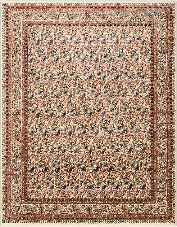 Шерстяной Персидский ковер Buta №1066 375x295cm