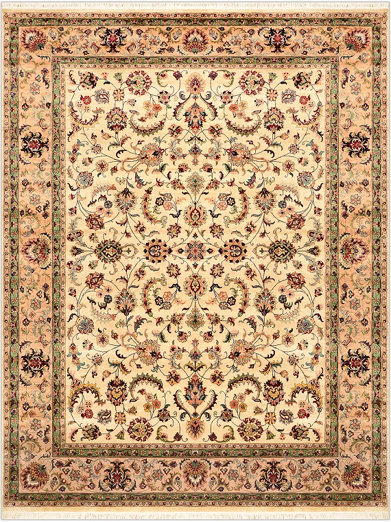 Шерстяной Индийский ковер Rajastan №1038 321x246cm