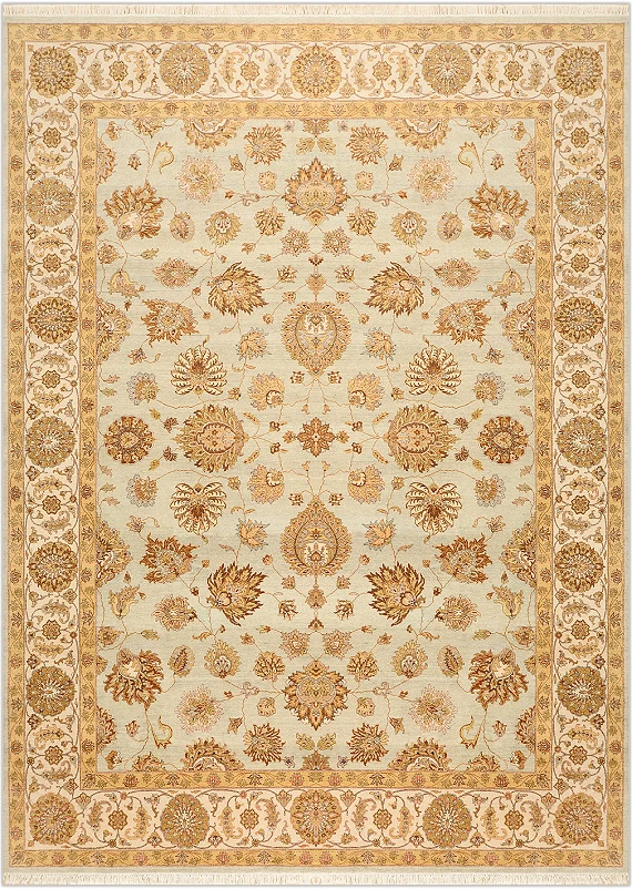 Шерстяной Индийский ковер Agra №1068 365x271cm