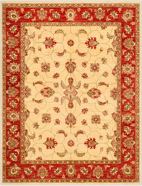 Шерстяной Пакистанский ковер Ziegler №1360 235x180cm