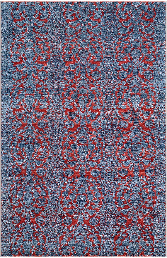 Безворсовый Индийский ковер Casablanca №2938 251x165cm из шерсти