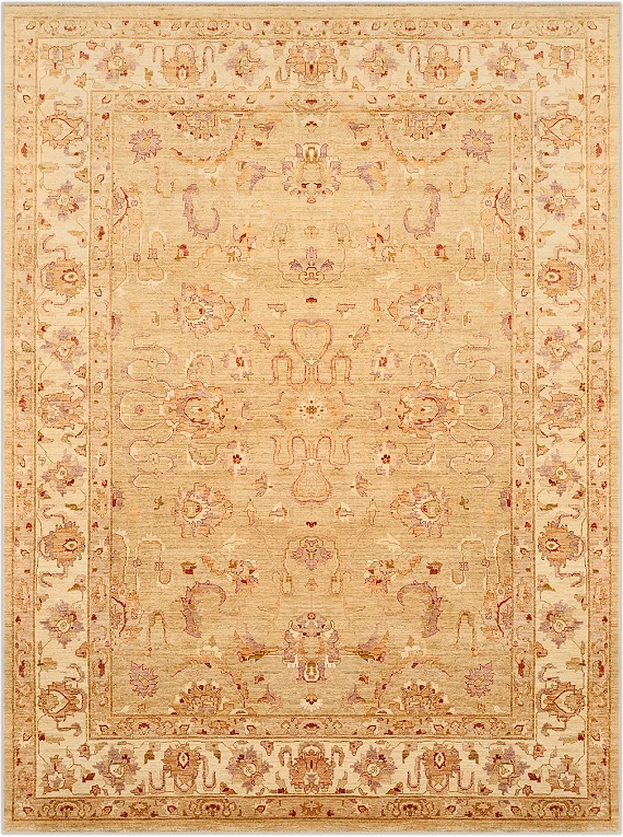 Шерстяной Пакистанский ковер Ziegler №1365 409x301cm