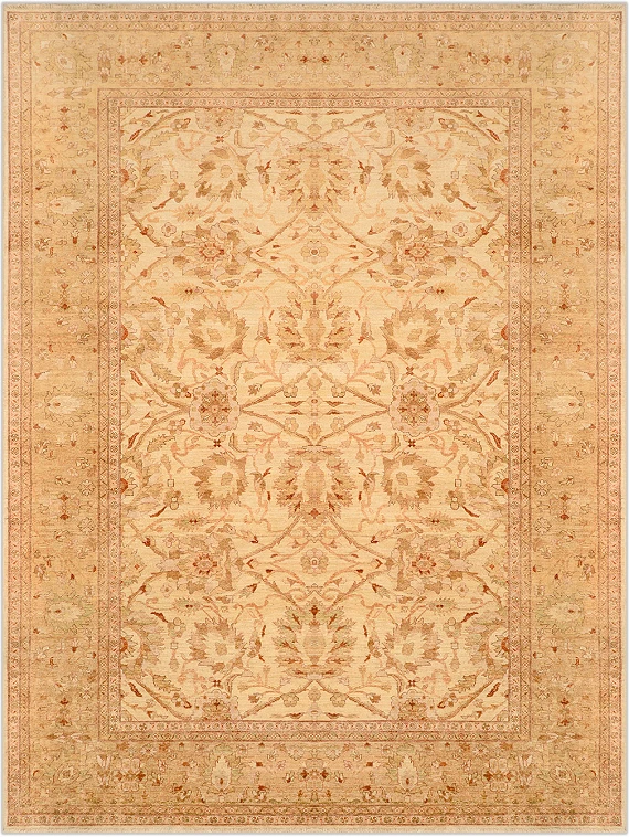 Шерстяной Пакистанский ковер Ziegler №1326 424x309cm