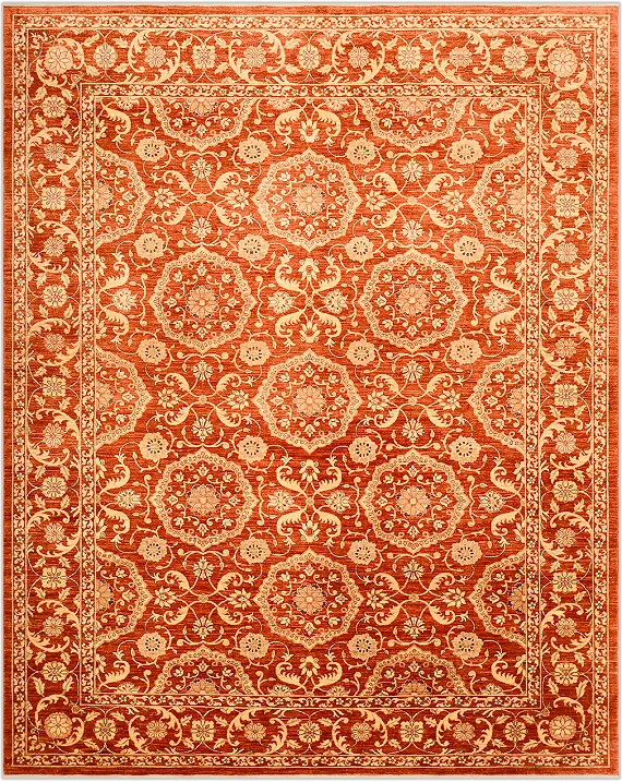 Шерстяной Пакистанский ковер Saltani №1246 340x275cm