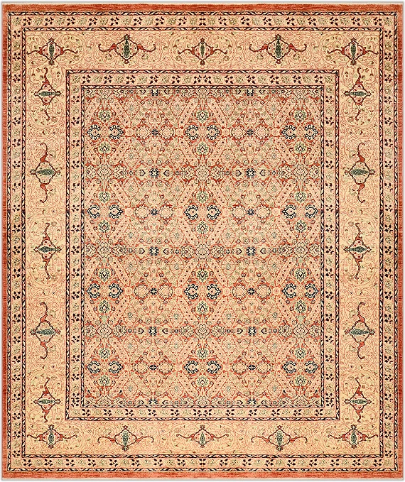 Шерстяной Пакистанский ковер Saltani №1243 299x247cm