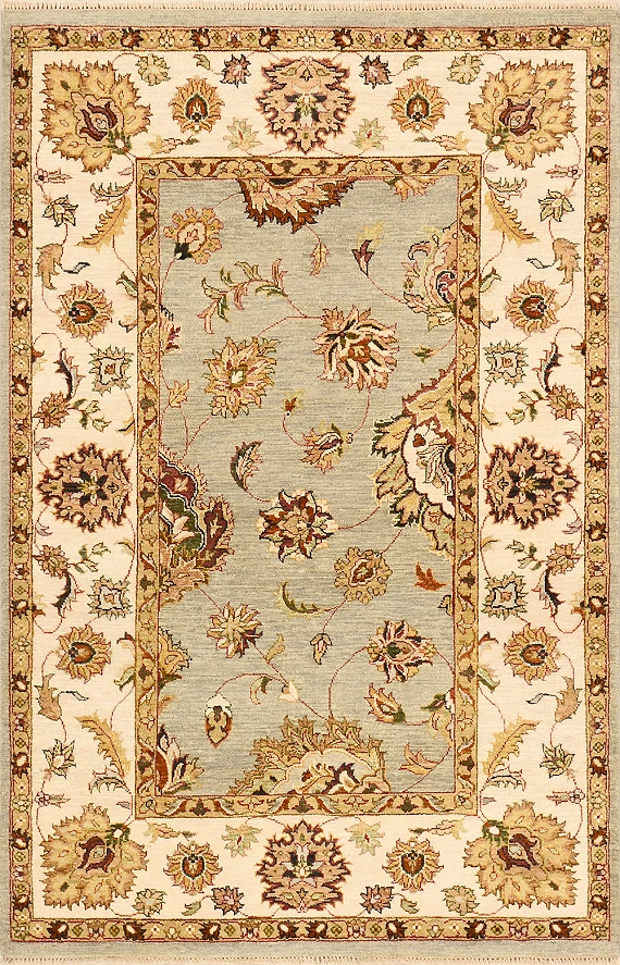 Шерстяной Индийский ковер Ziegler Agra №2501 186x121cm