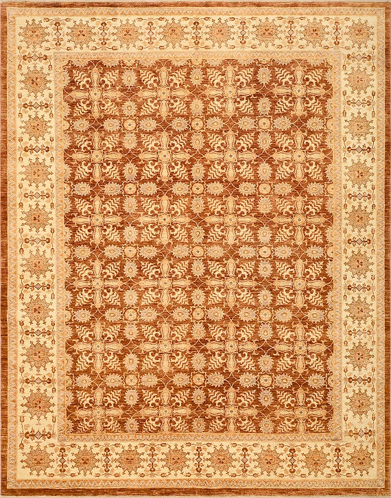 Шерстяной Пакистанский ковер Saltani №1279 299x243cm