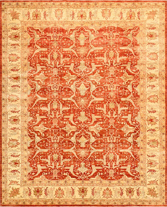 Шерстяной Пакистанский ковер Saltani №1265 296x239cm