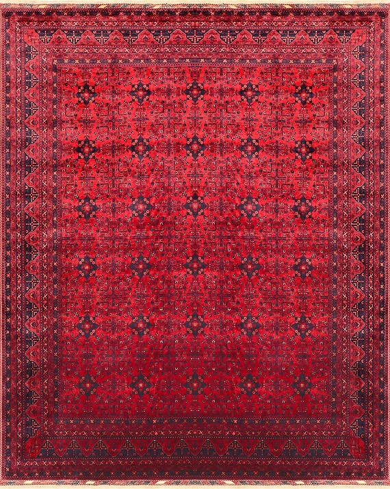 Шерстяной Афганский ковер Beleji №1506 333x264cm