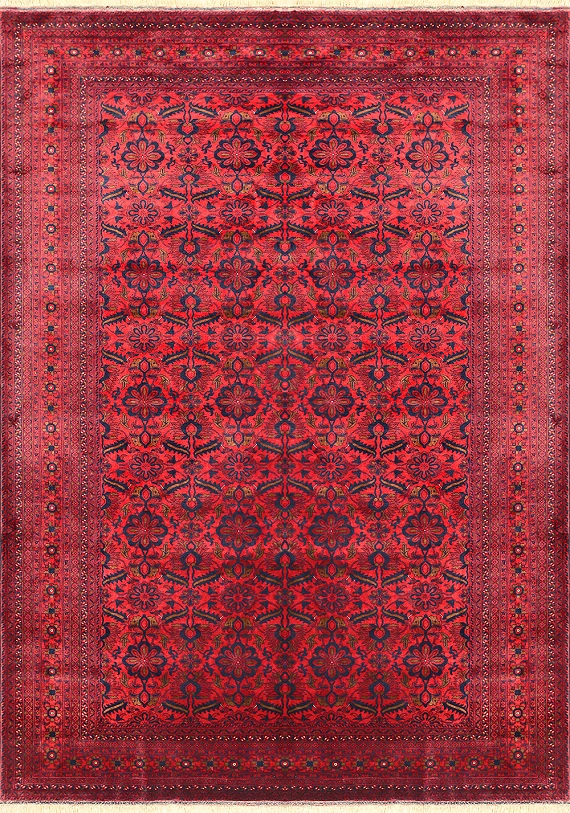 Шерстяной Афганский ковер Beleji №1502 342x243cm