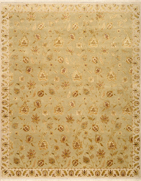 Индийский Rajastan ковер №2688 305x249cm из шелка и шерсти