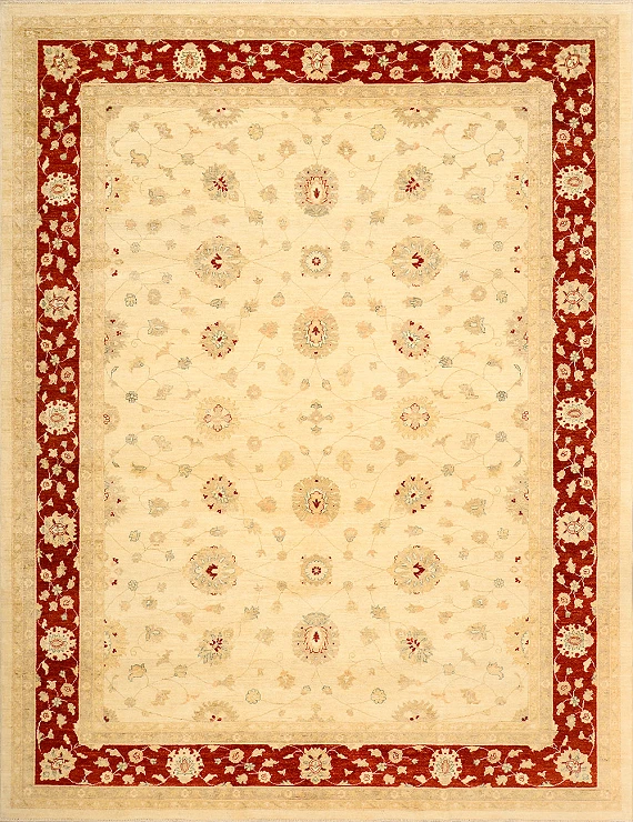 Шерстяной Пакистанский ковер Ziegler №2644 363x282cm