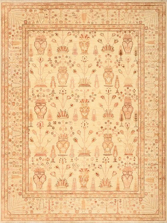 Шерстяной Пакистанский ковер Ziegler №1376 361x277cm