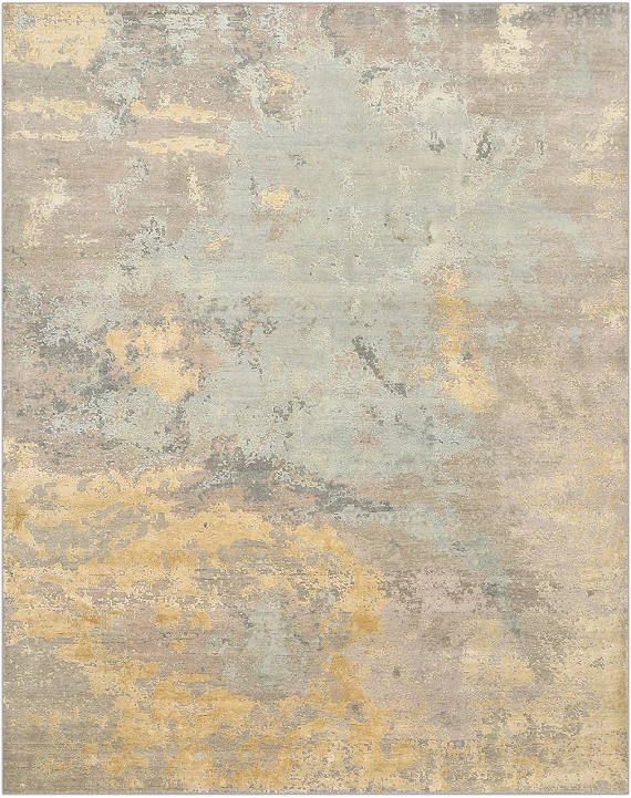 Индийский Strata ковер №4058 304x242cm из шелка и шерсти