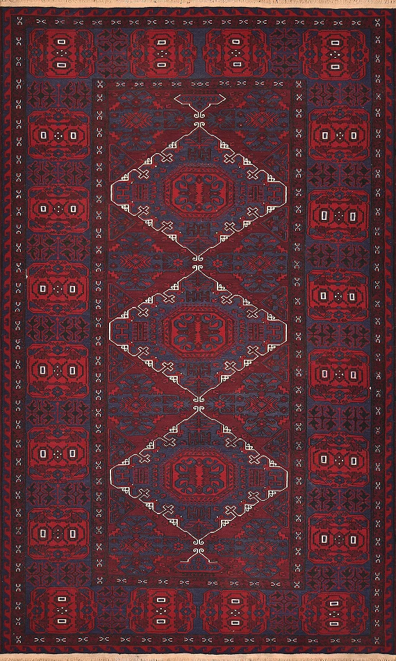Безворсовый Дагестанский ковер Sumakh №4126 337x201cm из шерсти