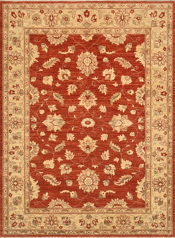 Шерстяной Пакистанский ковер Ziegler №1383 284x209cm