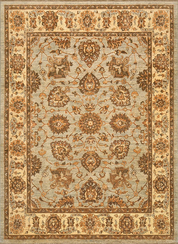Шерстяной Пакистанский ковер Ziegler №1305 320x239cm