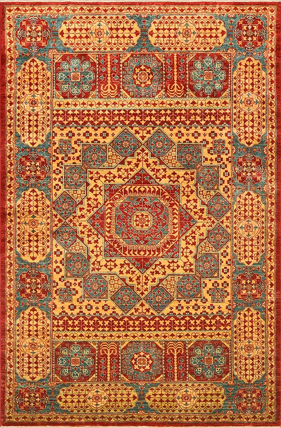Шерстяной Пакистанский ковер Mamluk №1226 269x178cm