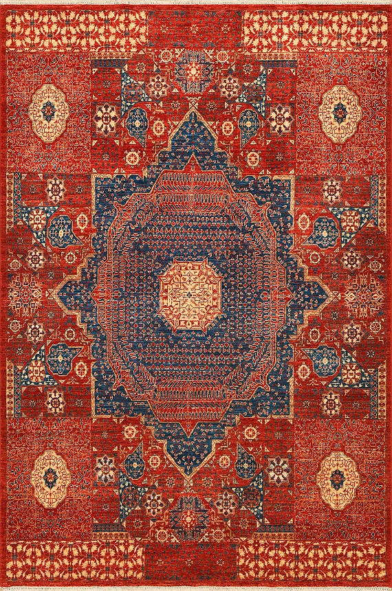 Шерстяной Пакистанский ковер Mamluk №1252 248x169cm