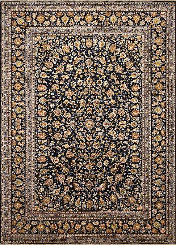 Шерстяной Пакистанский ковер Kerman №4225 412x305cm