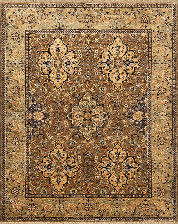 Шерстяной Пакистанский ковер Saltani №4232 305x247cm