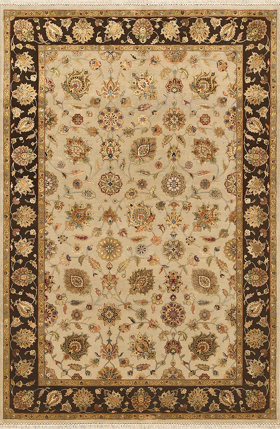 Индийский Rajastan ковер №2746 300x201cm из шелка и шерсти