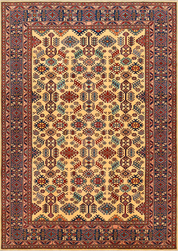 Шерстяной Азербайджанский ковер Shirvan №1479 300x207cm