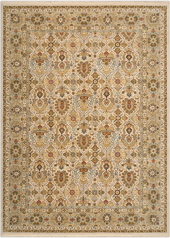 Шерстяной Индийский ковер Agra №4293 423x309cm