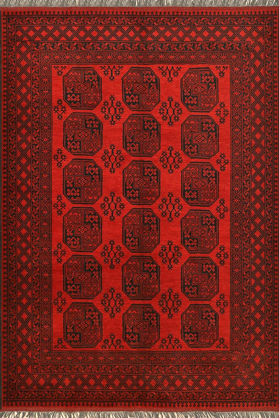 Шерстяной Афганский ковер Afgan №3164 292x202cm