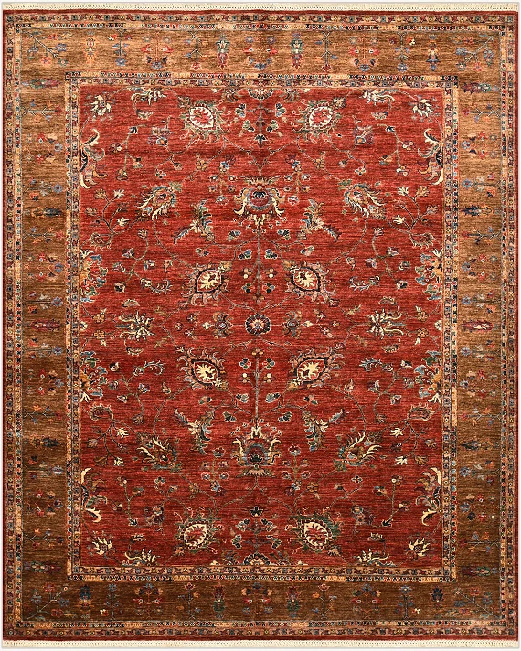 Шерстяной Пакистанский ковер Ziegler №4397 303x248cm