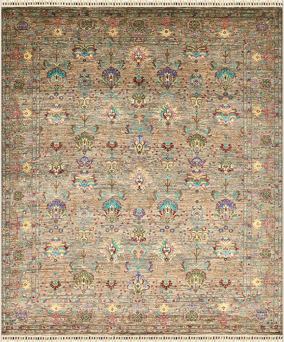 Шерстяной Пакистанский ковер Ziegler №4401 293x253cm