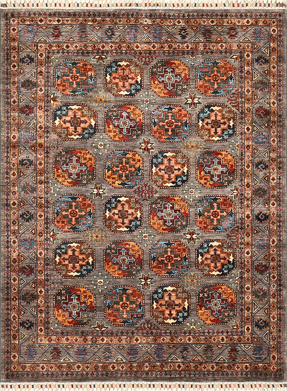 Шерстяной Пакистанский ковер Bukhara №4429 203x154cm