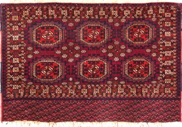 Туркменские ковры Салор (Салыр)