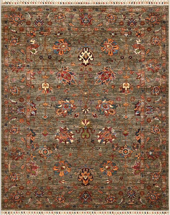 Шерстяной Пакистанский ковер Ziegler №4452 202x162cm