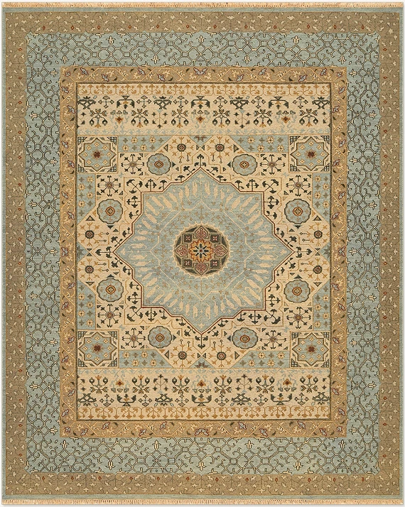 Безворсовый Индийский ковер Mamluk Kilim №2292 300x239cm из шерсти