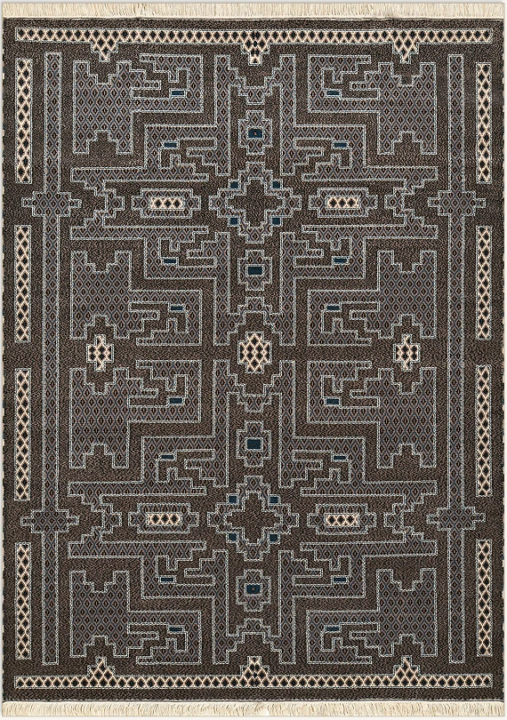 Шерстяной Дагестанский ковер Chalet №3147 291x210cm