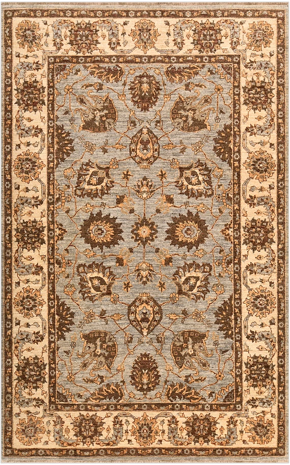 Шерстяной Пакистанский ковер Ziegler №2451 290x182cm