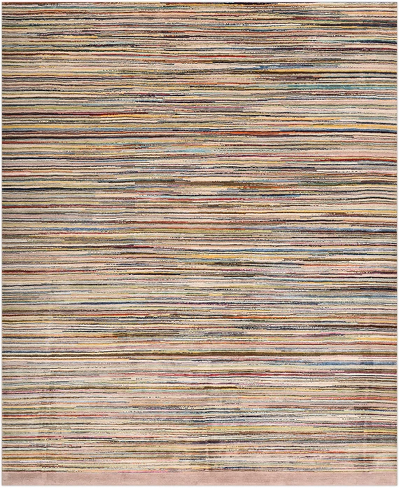 Индийский Aquarelle ковер №4316 302x250cm из шелка и шерсти