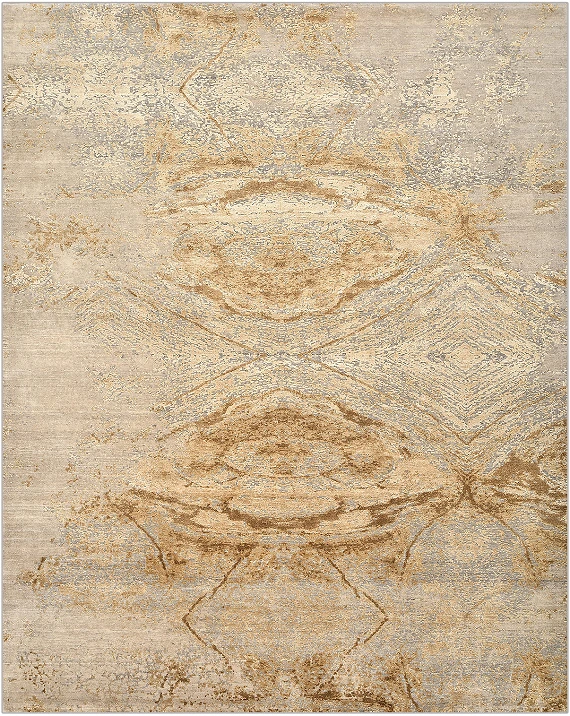 Индийский Aldo ковер №4356 309x247cm из шелка и шерсти