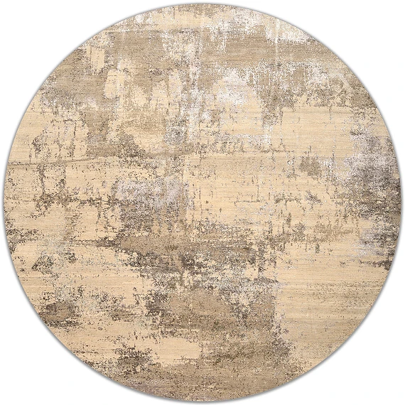 Индийский Aldo ковер №4369 305x305cm из шелка и шерсти