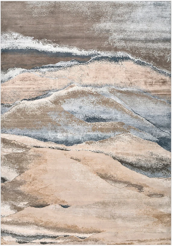 Индийский Cosmo ковер №4636 430x304cm из шелка и шерсти