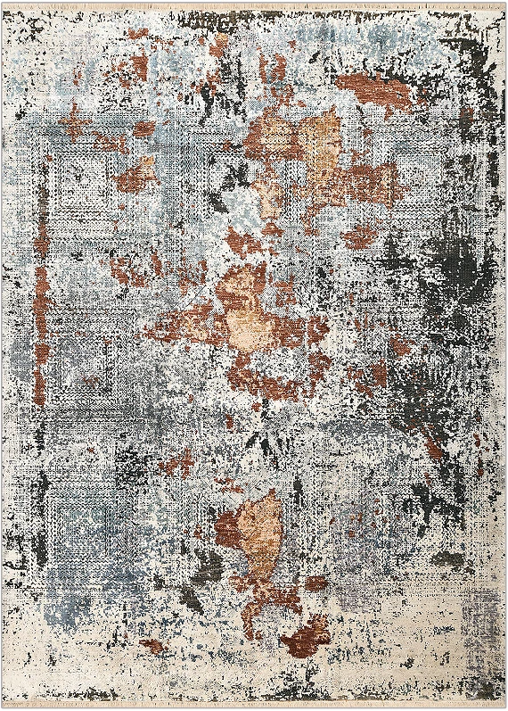 Индийский Arno ковер №3214 371x273cm из шелка и шерсти