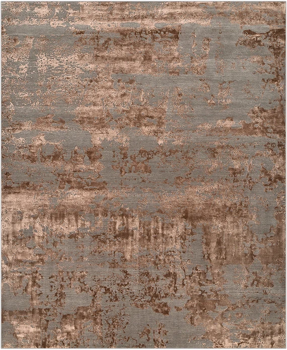 Индийский Aldo ковер №4696 305x246cm из шелка и шерсти