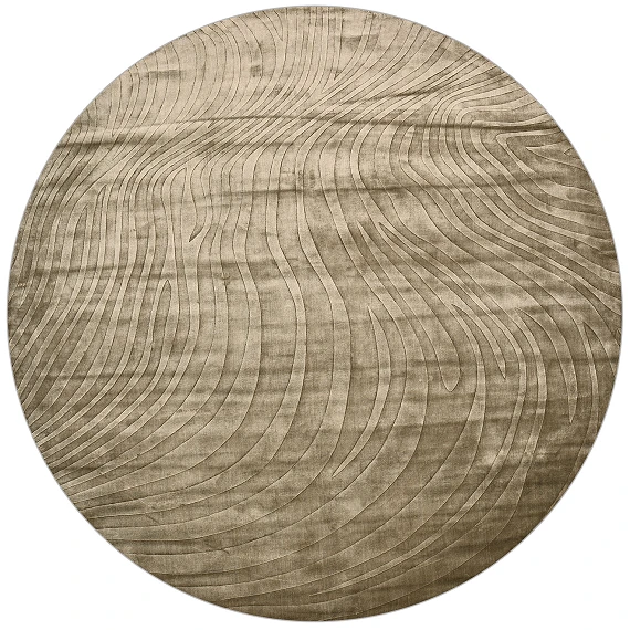 Шелковый Индийский ковер Madison №4701 250x250cm