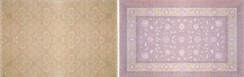 Современные ковры в пастельных оттенках