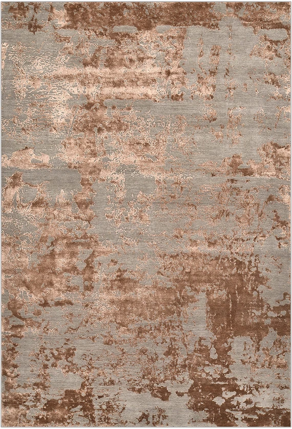 Индийский Aldo ковер №4725 302x210cm из шелка и шерсти